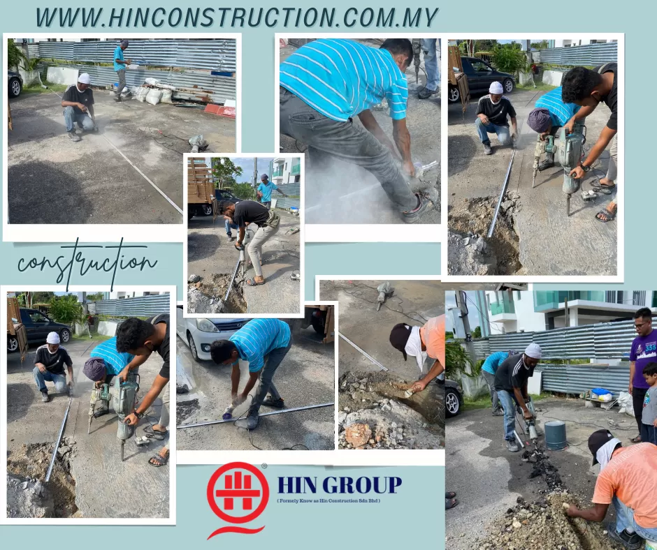 Civil Work of Installation GI Pipe for TNB Cable Laying