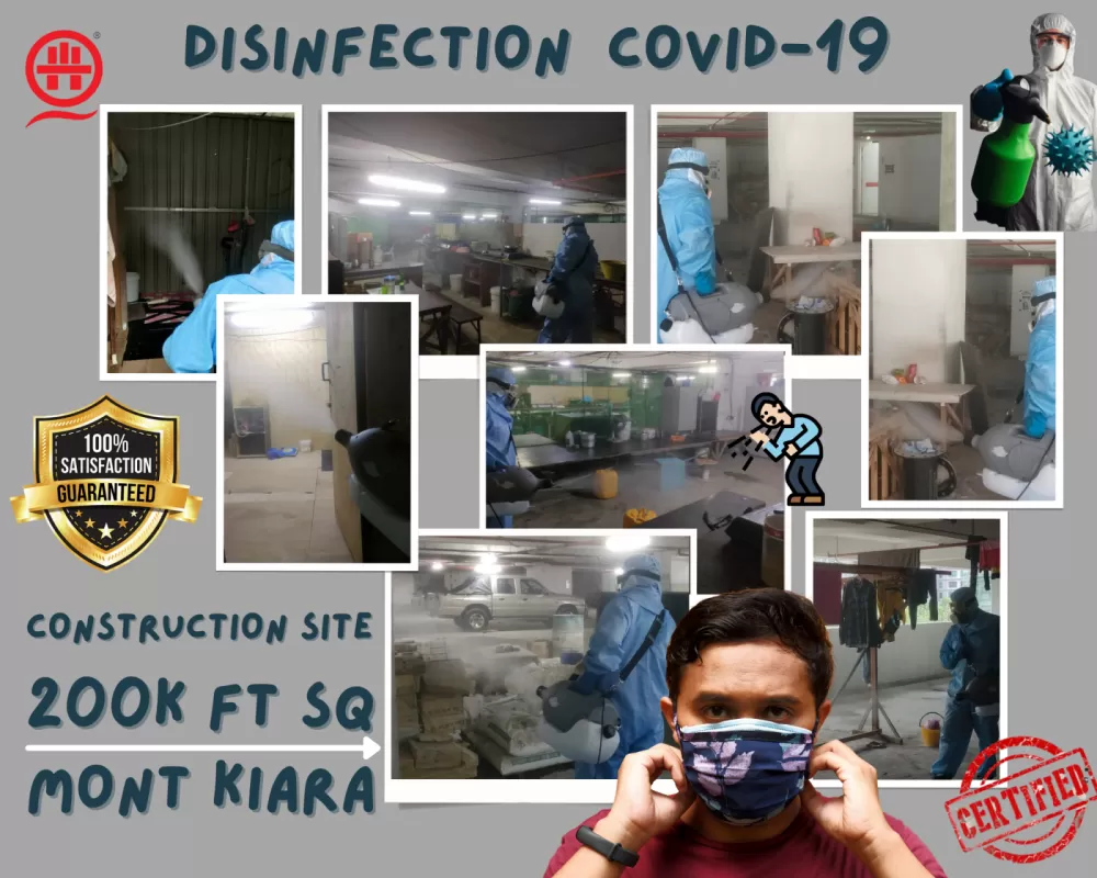 The One Best Disinfection Covid-19 Service To Construction Site In KL. Call Now.