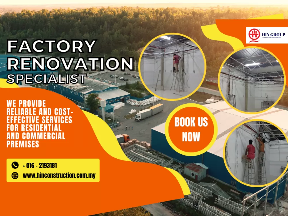 Factory Renovation Contractor Shah Alam Selangor Now