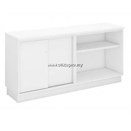 HQ-YOS 7160 Open Shelf + Sliding Door Low Cabinet Klang