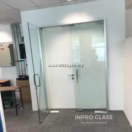 IPTGDC-12 12mm Tempered Clear Glass Door Shah Alam