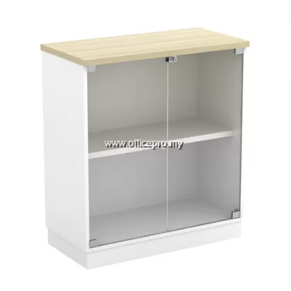 9 Swinging Glass Door Low Cabinet Klang IPB-YG 9