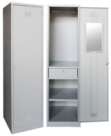 1 Compartment Steel Locker With Steel Swinging Door C/W 2 Ventilation Hole & 1 Camlock Klang IPSCM-02