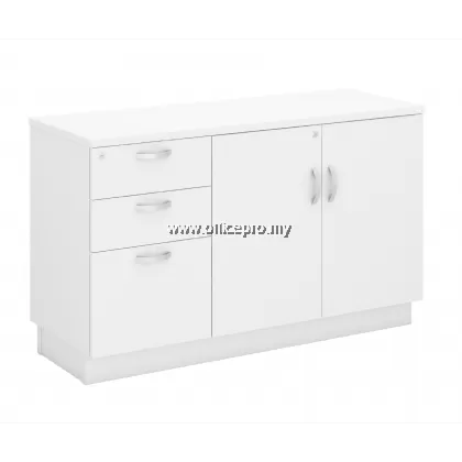 HQ-YOP/YDP 7123 Low Cabinet + Fixed Pedestal 2Drawer1Filling (2D1F) Klang