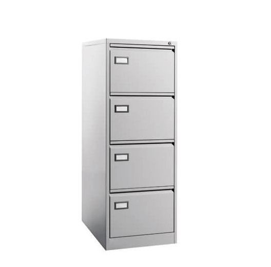 IPS-121GN 4 Drawer Steel Filing Cabinet With Goose Neck Handle Cheras
