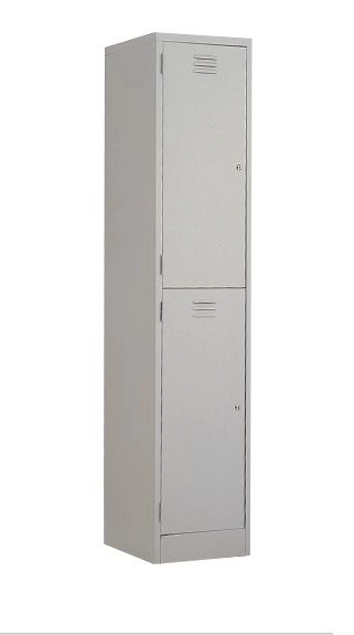 2 Compartment Steel Locker Klang IPS-114/C