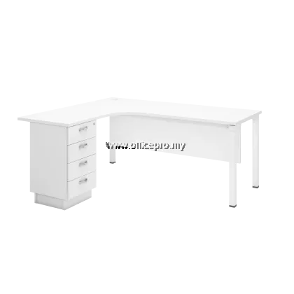 Executive L-Shape Table｜Office Table Kl IP-UTWL-4D