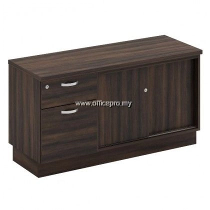 IPQ-YSP 6122 Sliding Door Cabinet + Fixed Pedestal 1Drawer1Filling USJ