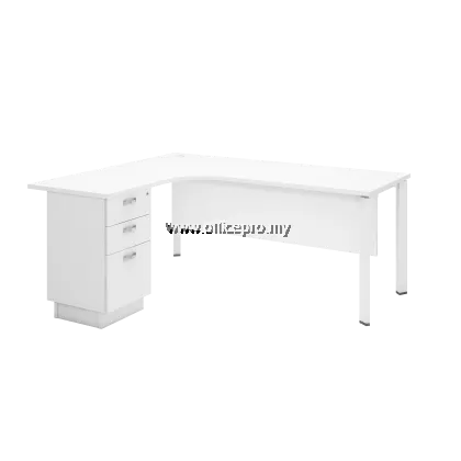 Executive L-Shape Table｜Office Table Kl IP-UTWL-3D