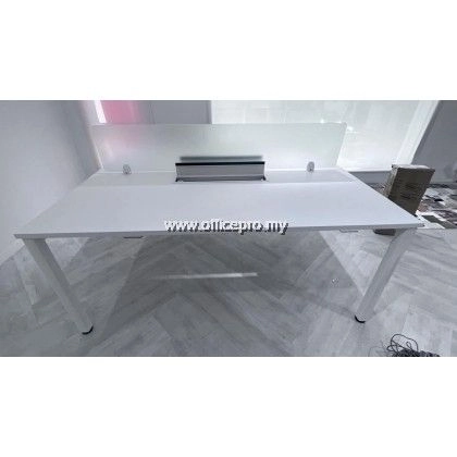 Office Furniture Sungai Buloh Office Workstation Table Cluster Of 2 Seater | Office Cubicle | Office Partition