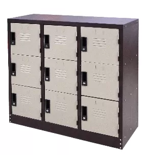 Half Height 9 Compartment Steel Locker | Gym Room Steel Locker | Hostel Steel Locker - Klang - SELAYANG | SELEKOH | SEMENYIH | SERDANG | SERENDAH | SEPANG | SERI KEMBANGAN IPS-129