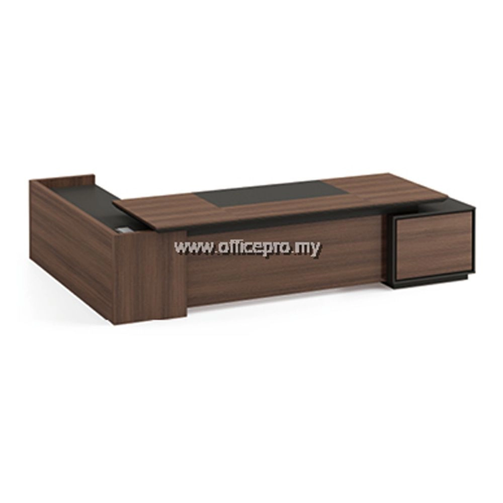 IPPDT-01 Director Table | Profuse Director Table With Side Cabinet | Office Table Putra Perdana