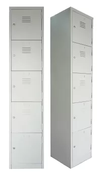 5 Compartment Steel Locker | Lockable Storage Cabinet | Almari Simpanan Kakitangan | Almari Simpanan Asrama Singapore IPS-114/E - BUKIT GOMBAK | JALAN BESAR | ORCHARD ROAD | SENTOSA | YISHUN | BUKIT BATOK