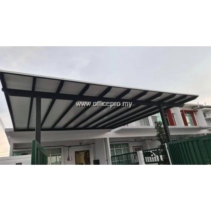 ACP Awning Roof (Aluminum Composite Panel) | Glass Contractor Puchong