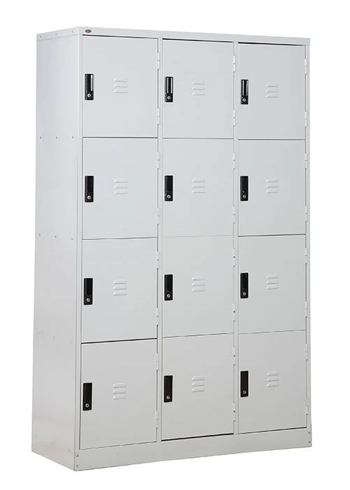 12-Compartment Steel Locker Klang IPS-108/A