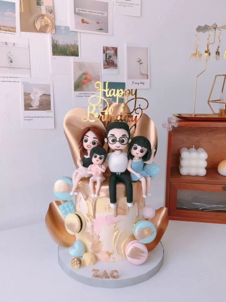 Happy Family Cake