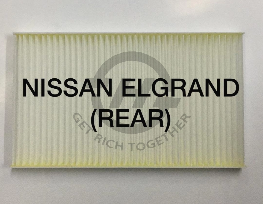 NISSAN ELGRAND (REAR) BLOWER CABIN AIR FILTER
