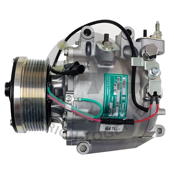 HONDA CIVIC FD 1.8CC 2006 COMPRESSOR SANDEN TRSE07 3410 38810-RNA-A02