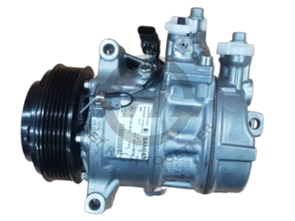 MERCEDES BENZ C CLASS W205 E CLASS W213 S CLASS W222 COMPRESSOR SANDEN PXC14 1736 1787 A0008303801 A000830390