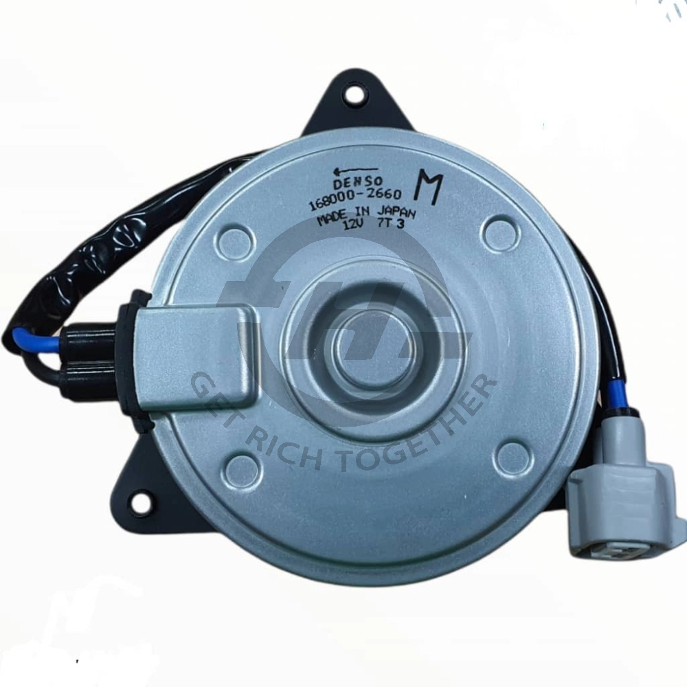 TOYOTA LEXUS GS300 LS460II GS460 LS600H RADIATOR FAN MOTOR DENSO COOL GEAR 168000-2660 16363-38080