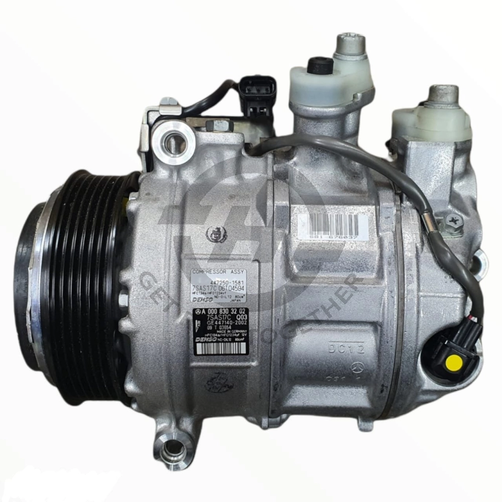 MERCEDES BENZ E CLASS W213 VITO W447 COMPRESSOR DENSO 7SAS17C A000 830 32 02 447140-2002 447140-20