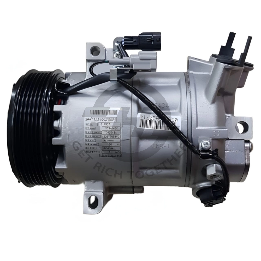 NISSAN SLYPHY B17 2.0CC COMPRESSOR VCS-14EC VALEO 716889 814957