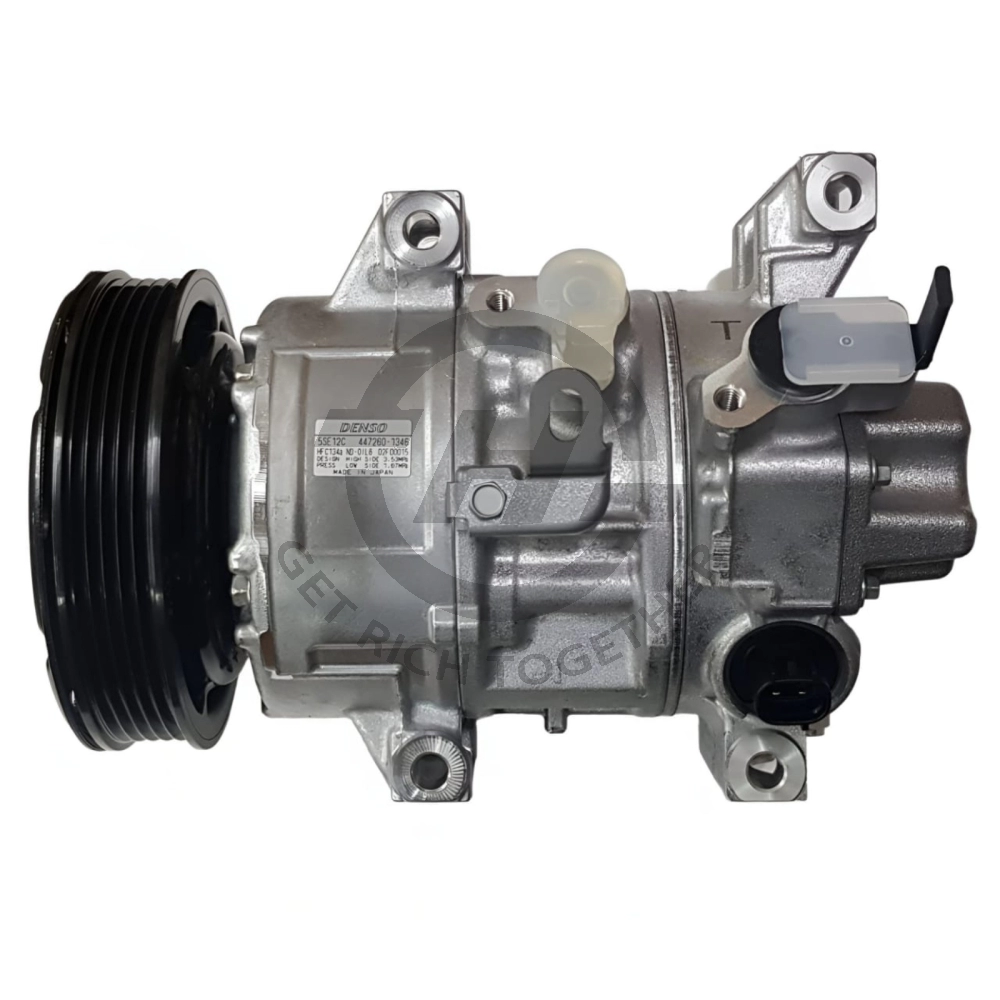 TOYOTA AXIO WISH ZNE14 4WD CALDINA ST246 AVENSIS RUNX COMPRESSOR DENSO 447180-7200 447180-7204 88310-68010 88310-21110