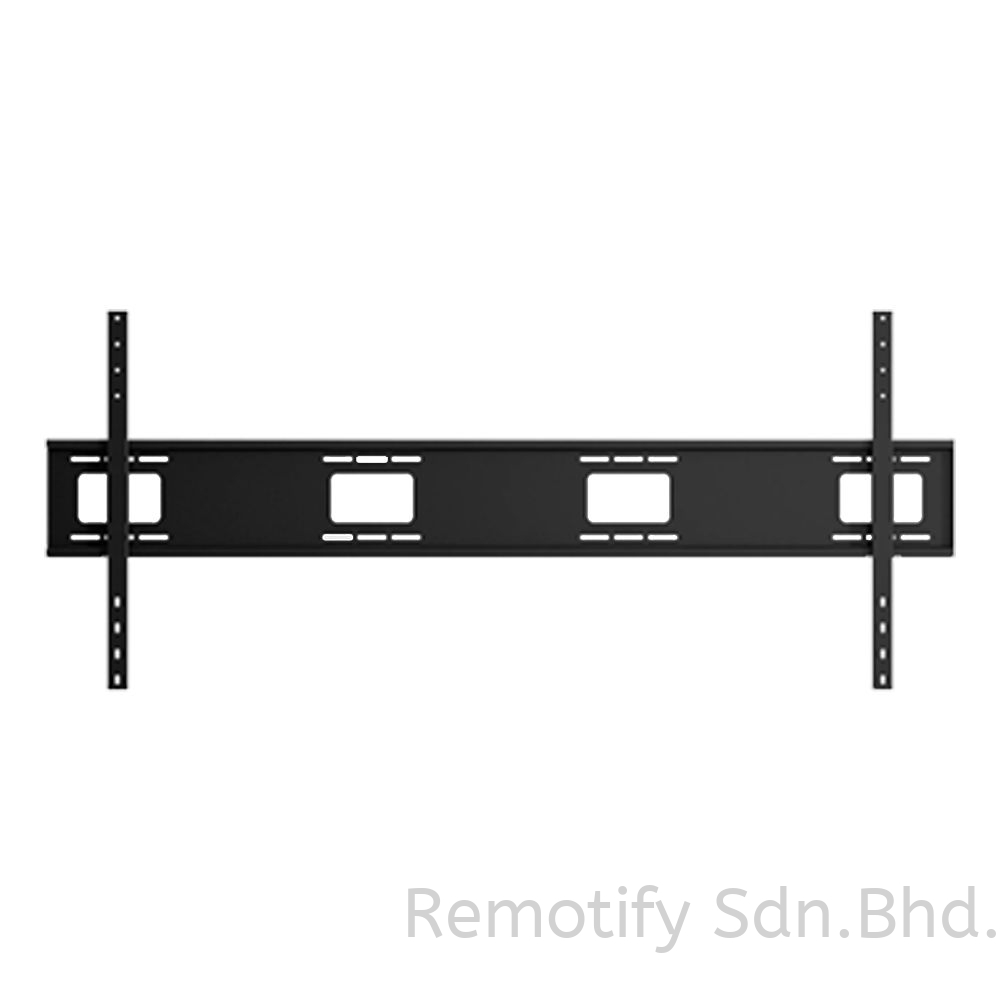 B177 Ultra Heavy Duty Fixed TV Wall Mount for 85"-150" TVs | Industrial Grade 200kg Load | Ultra Slim 34mm | VESA 1700x700mm
