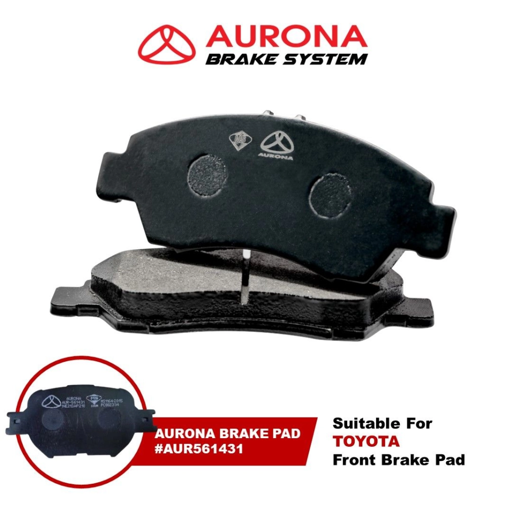 Aurona Brake Pad AUR561431 Front Caldina Celica Mark X