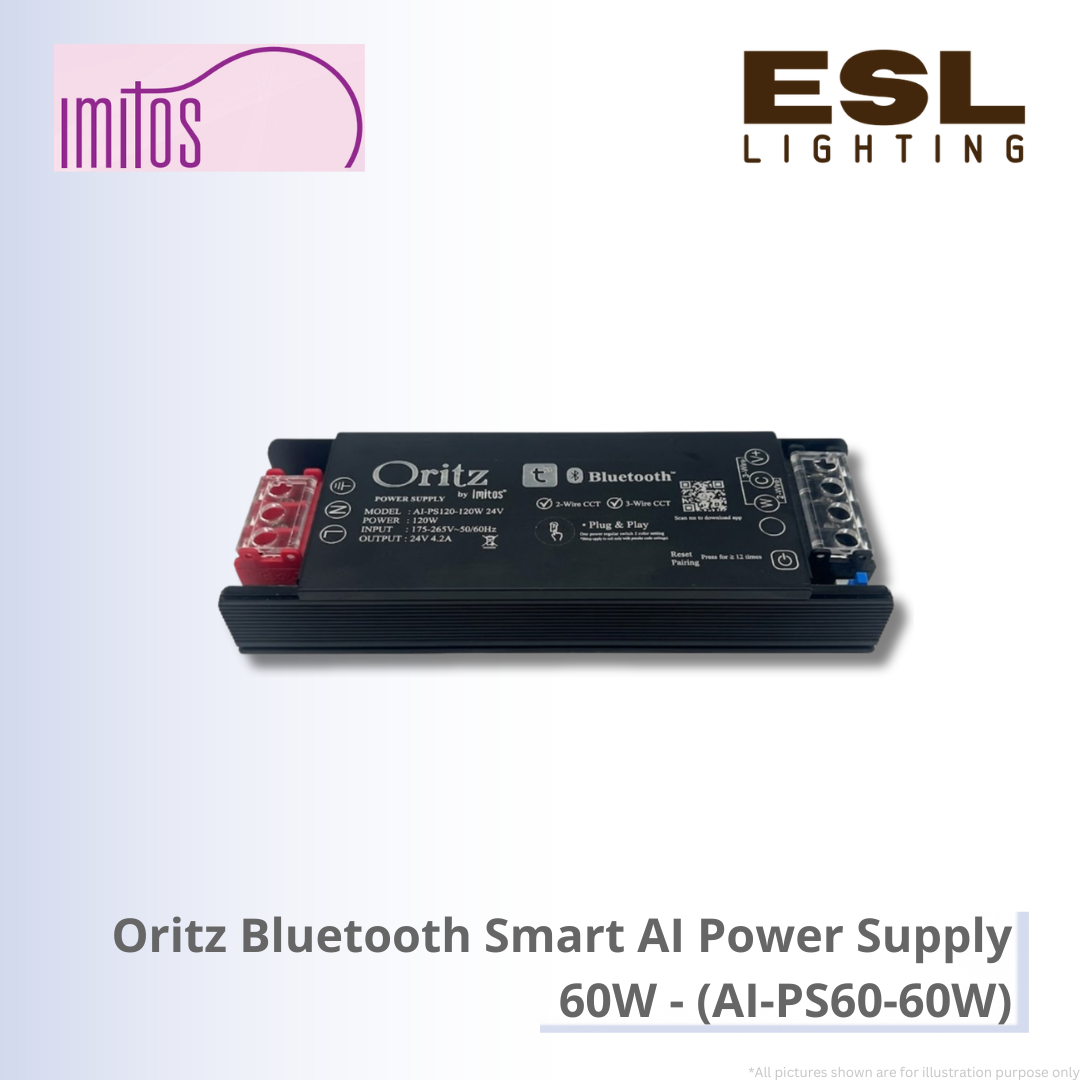 IMITOS Oritz Bluetooth Smart AI Power Supply 60W - AI-PS60-60W