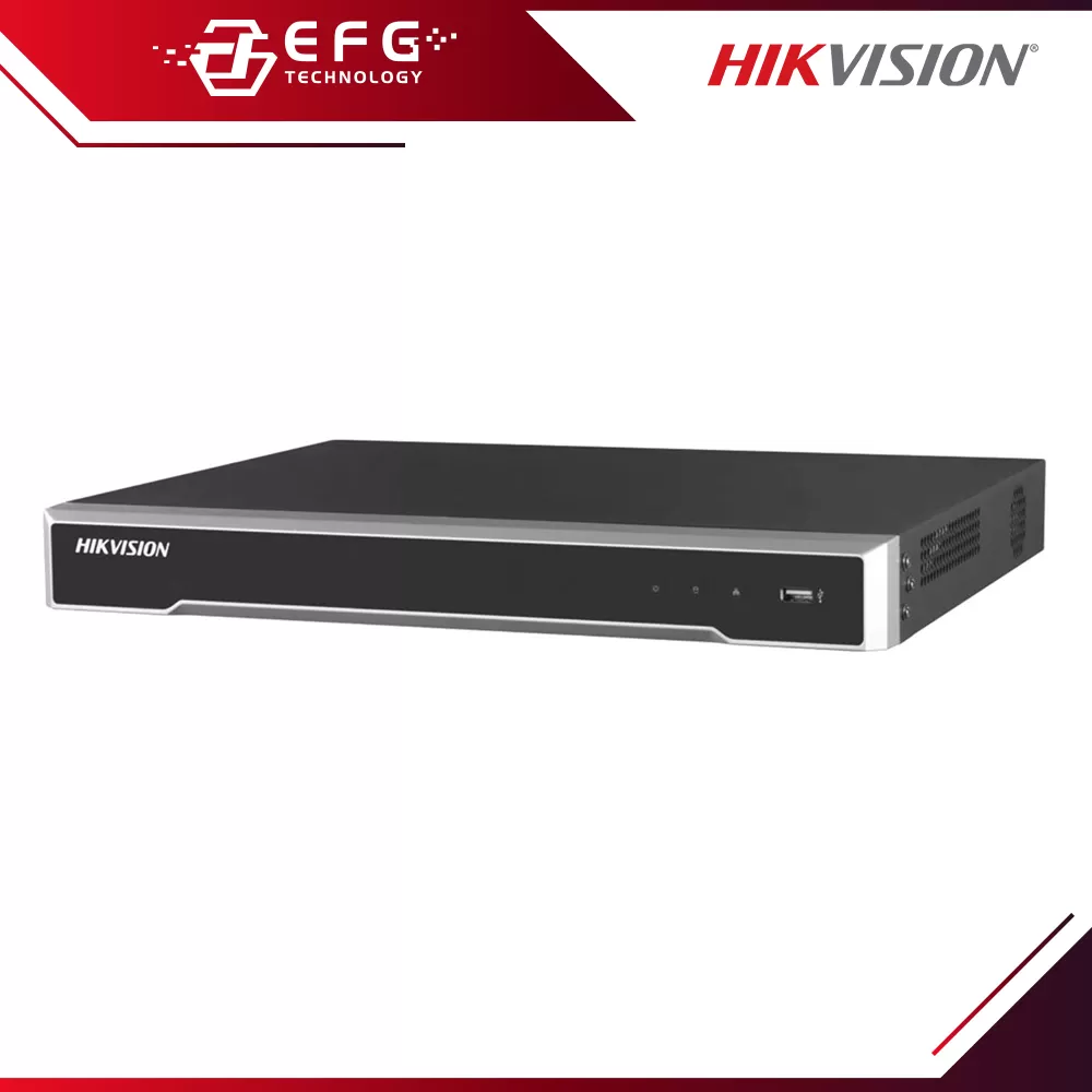DS-7608NI-K2/8P 8CH 4K Embedded PoE Plug and Play NVR