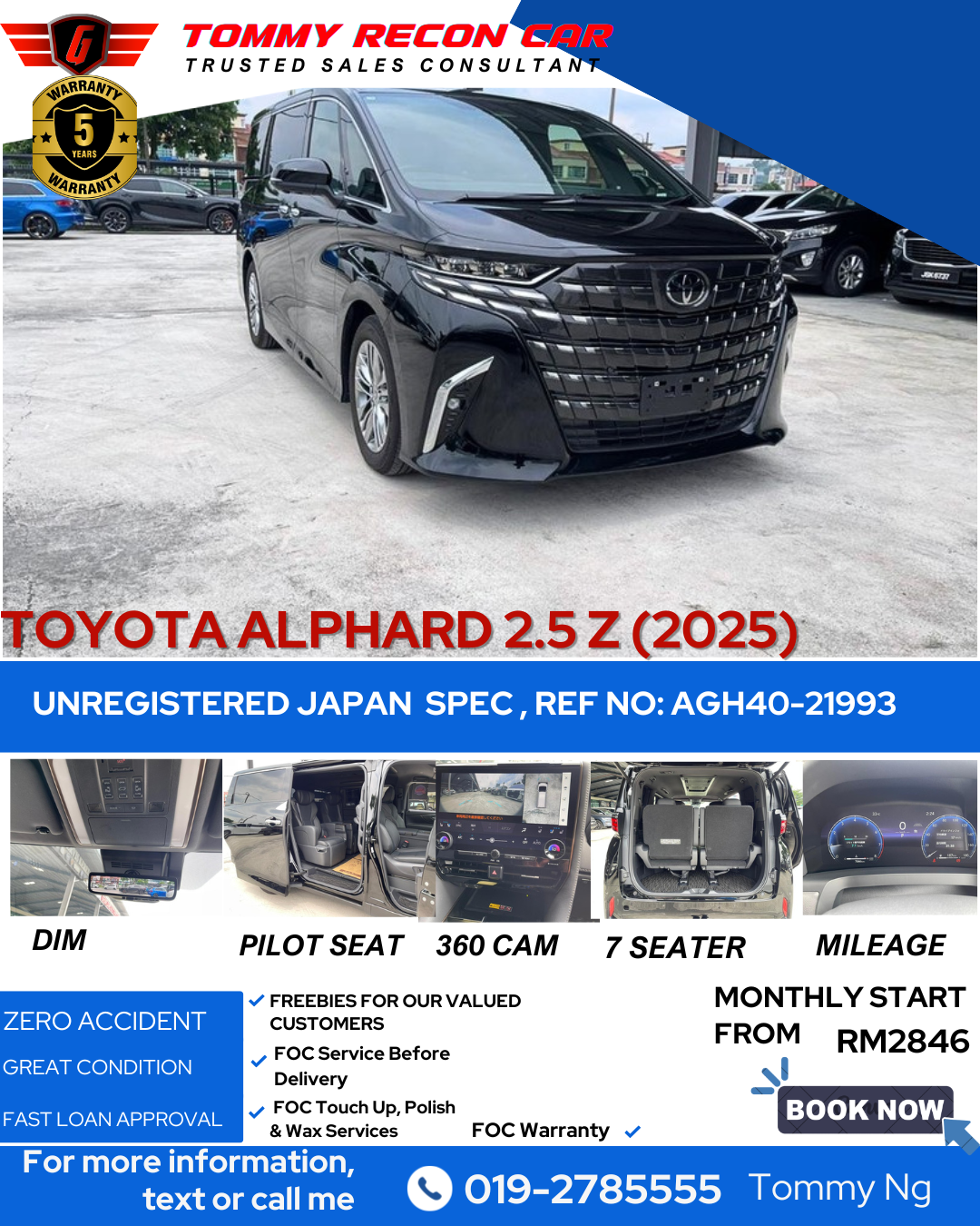 TOYOTA ALPHARD 2.5 Z