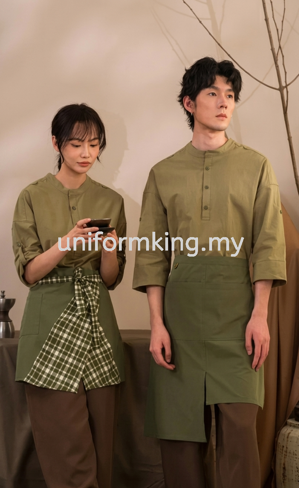 Modern F&B Uniform – Custom Branded Food & Beverage Workwear | Stylish, Durable & Cost-Effective Uniform for Restaurant, Cafe & Hospitality Teams