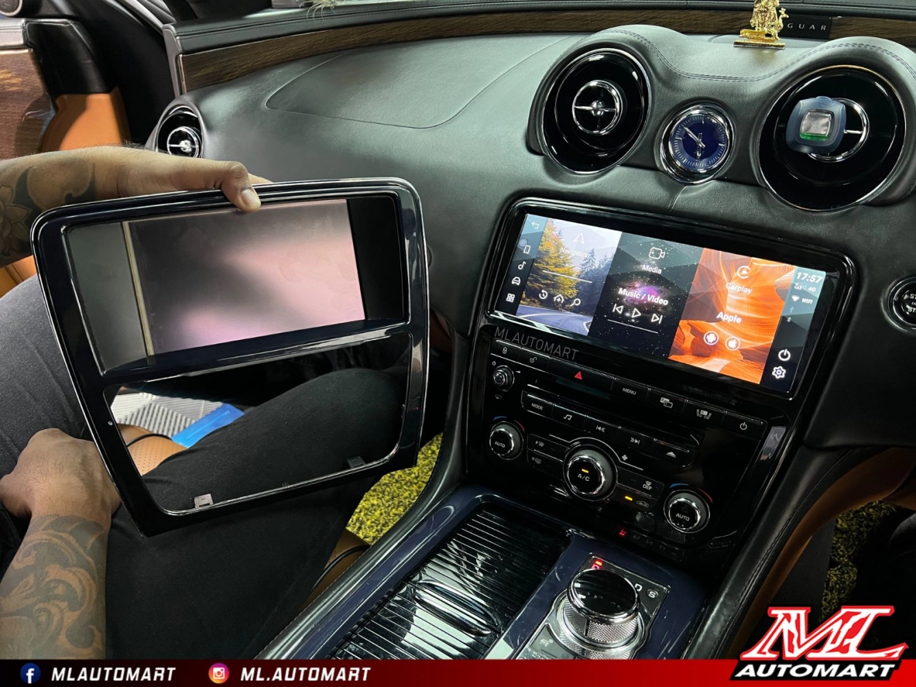 Jaguar XJ Android Monitor