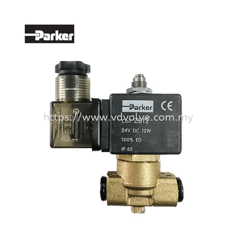 Parker PM139FV 3-Way Solenoid Valve Universal 1/4" | Reliable Solenoid Valve Malaysia