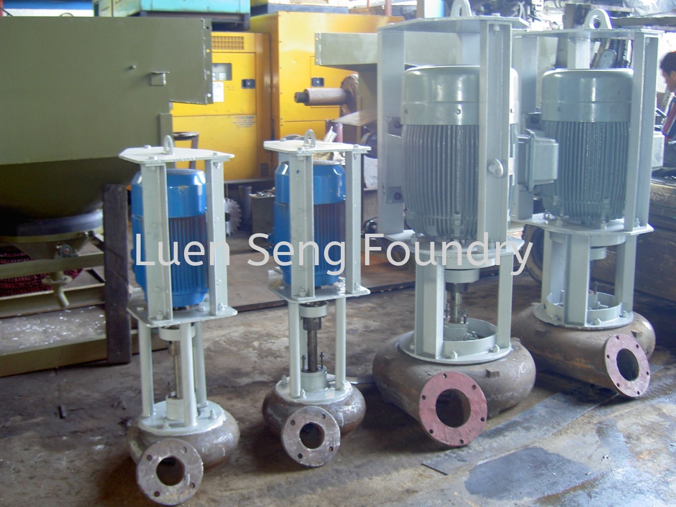 Vertical Motor Coupled With Sand Pump Liner Set