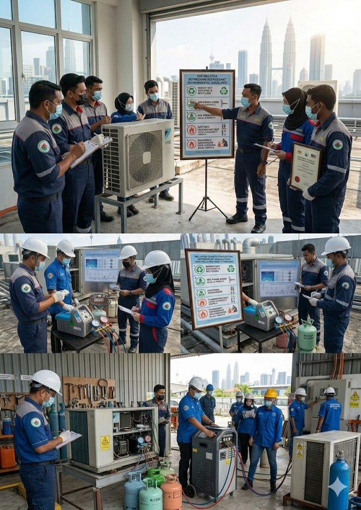 refrigerant recovery equipment Malaysia DOE