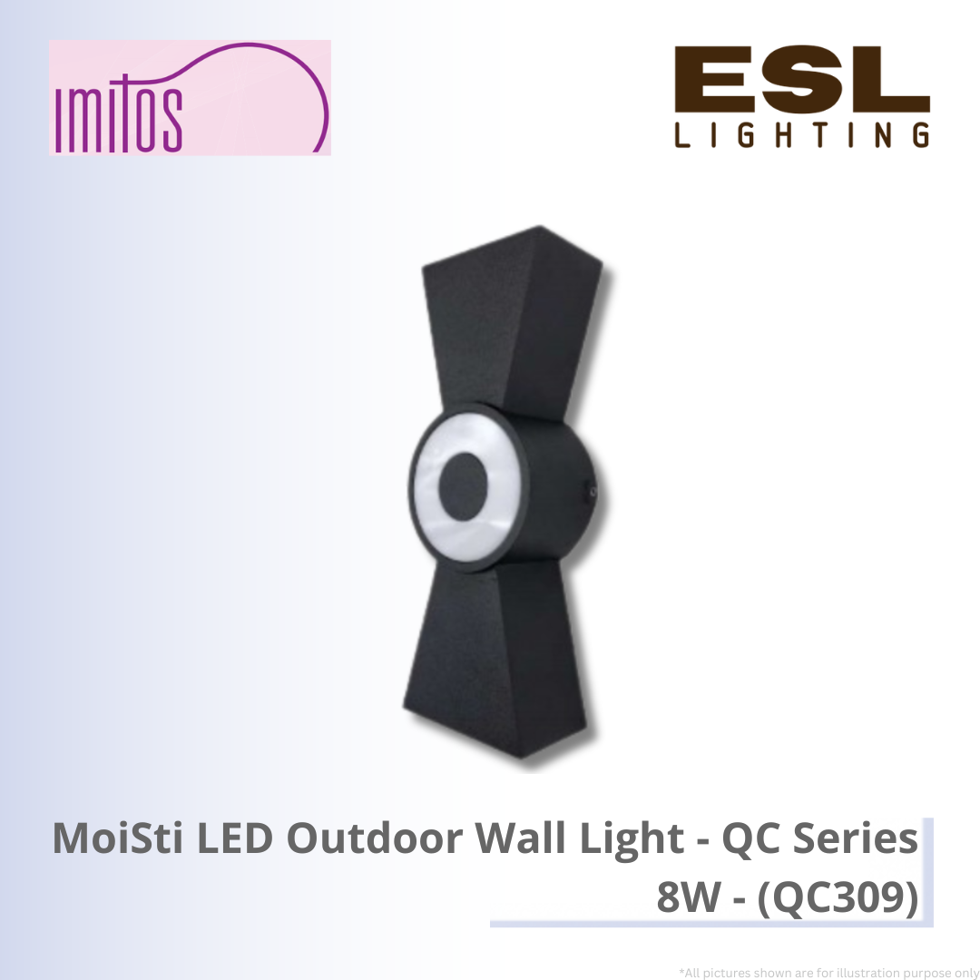 IMITOS MoiSti LED Outdoor Wall Light (QC Series) 8W - QC309