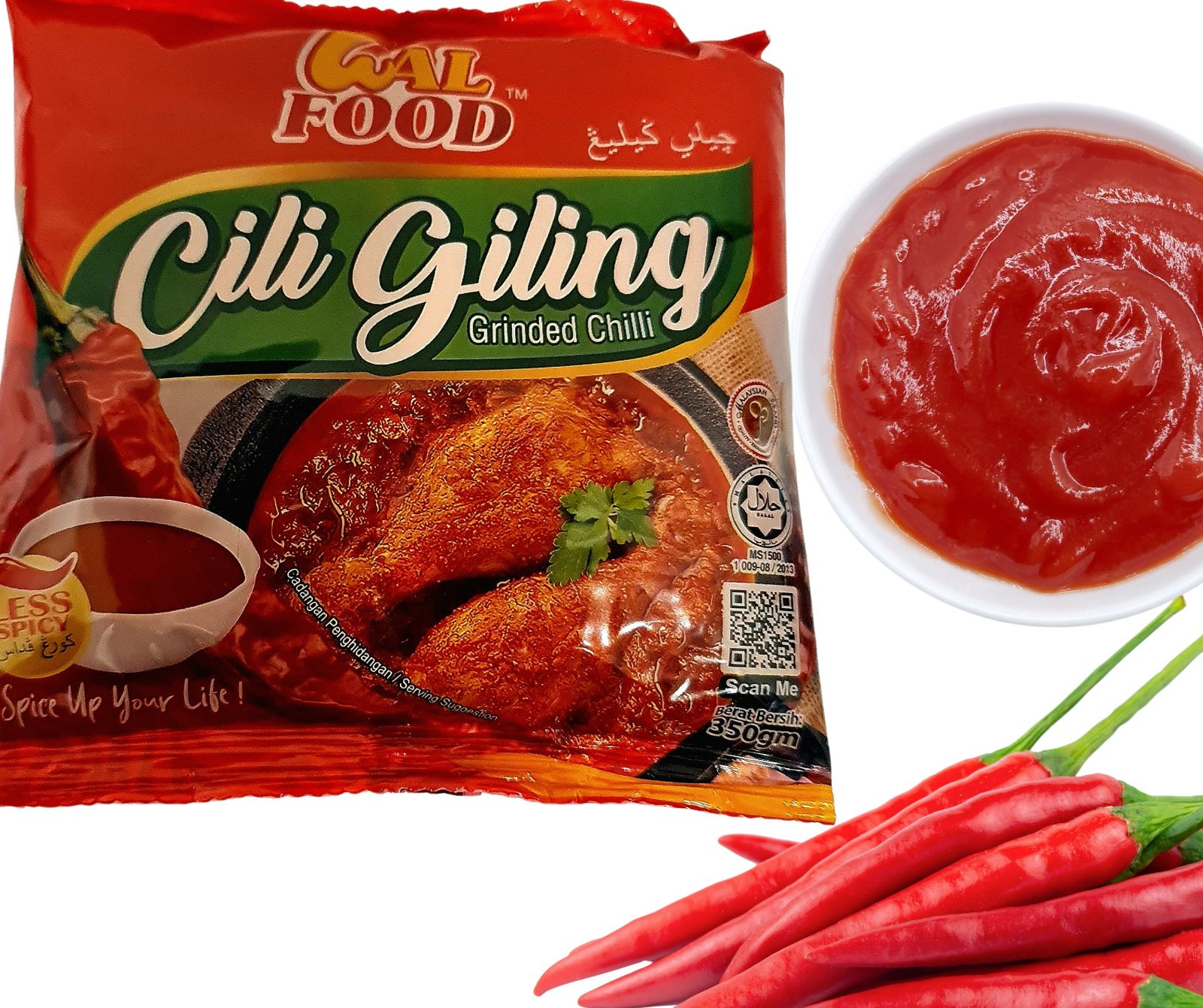 Ground Chili Walfood Brand 350 Grams RM3.75 X 30 Units C.Dwi Makmur