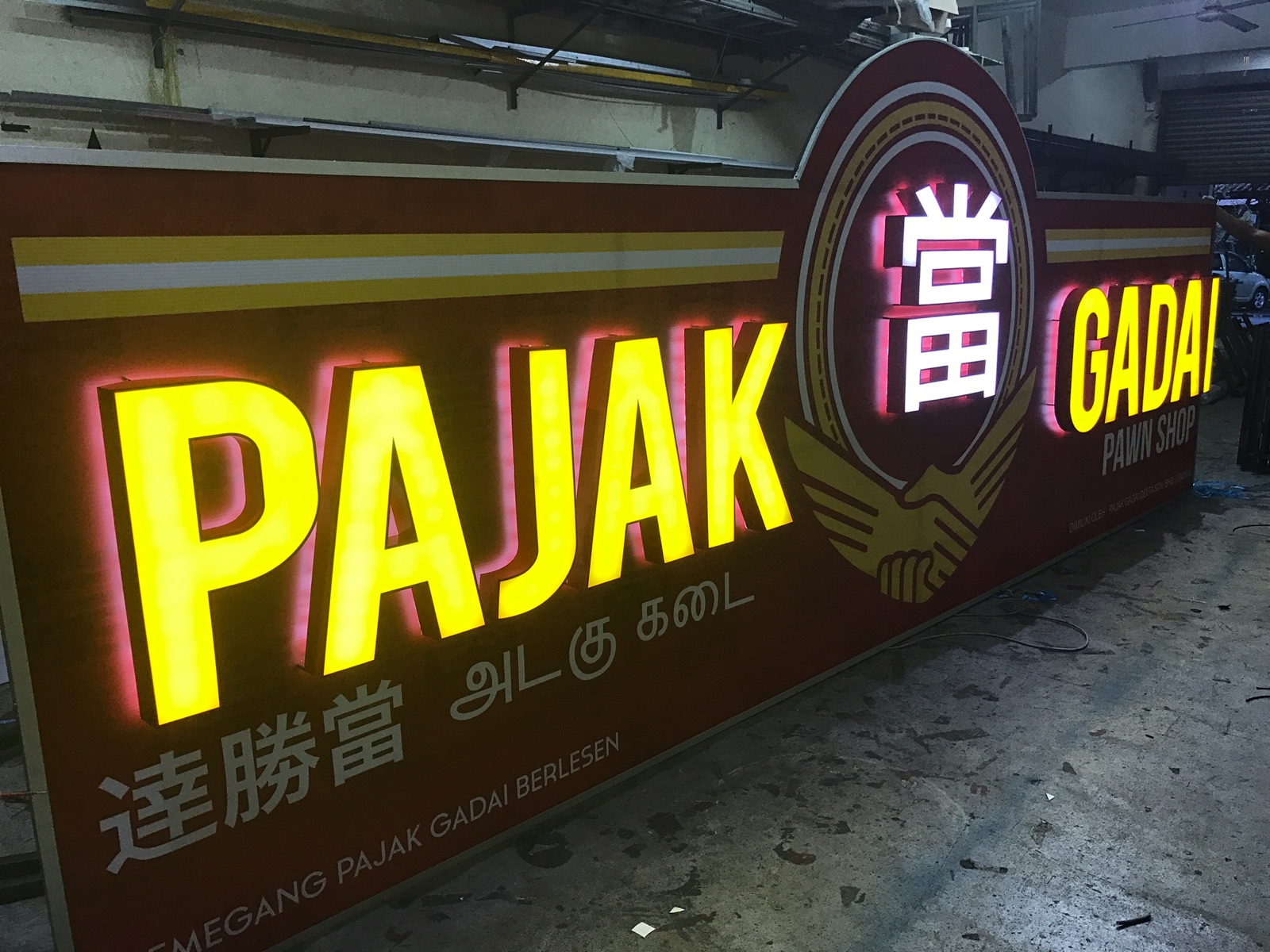 3D BOX UP LETTERING SIGNBOARD MAKER AT SEREMBAN | MELAKA