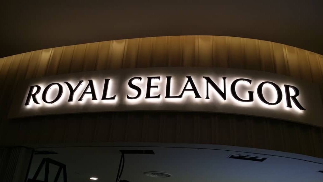 3D BOX UP LETTERING SIGNBOARD AT KUALA LUMPUR (KL)