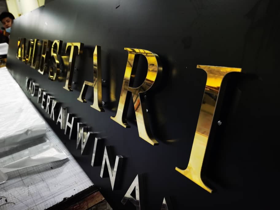 PEMBUAT PAPAN TANDA KOTAK 3D AT KAPAR | MERU | PUNCAK ALAM | SETIA ALAM | SHAH ALAM