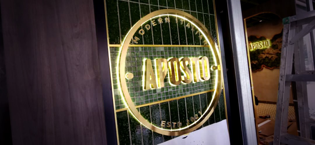 3D LED BOX UP LETTERING SIGN AT MALAYSIA | KUALA LUMPUR (KL)