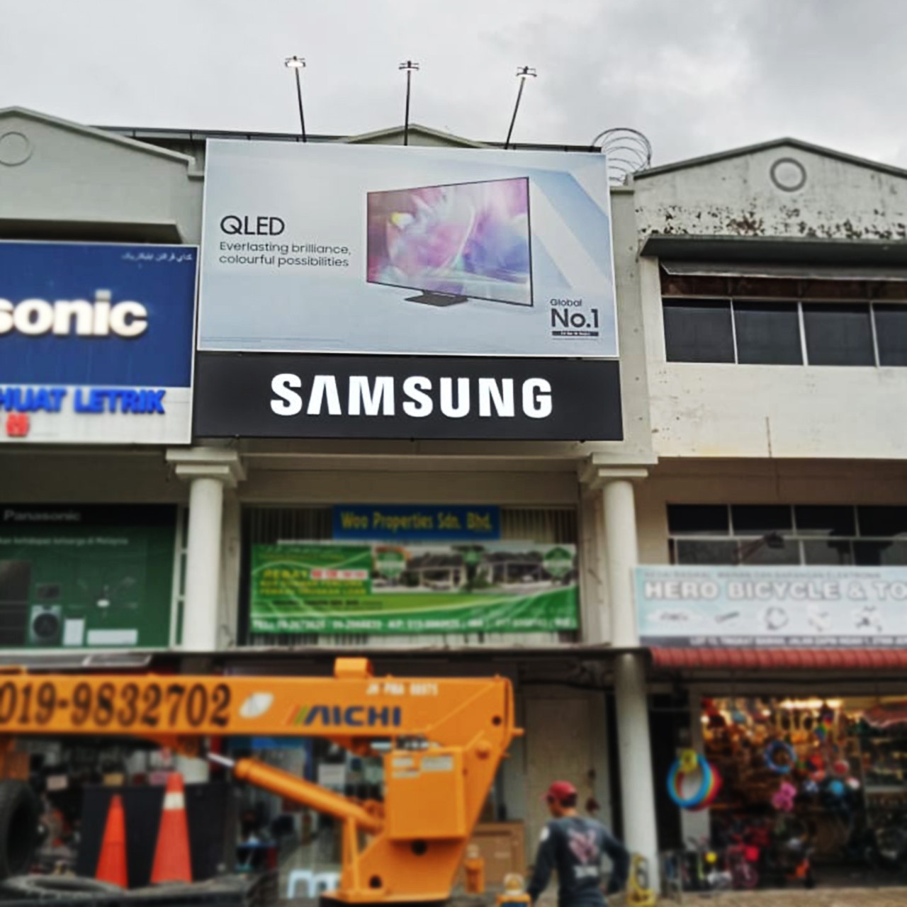3D LED BOX UP LETTERING SIGN AT MALAYSIA | KUALA LUMPUR (KL)