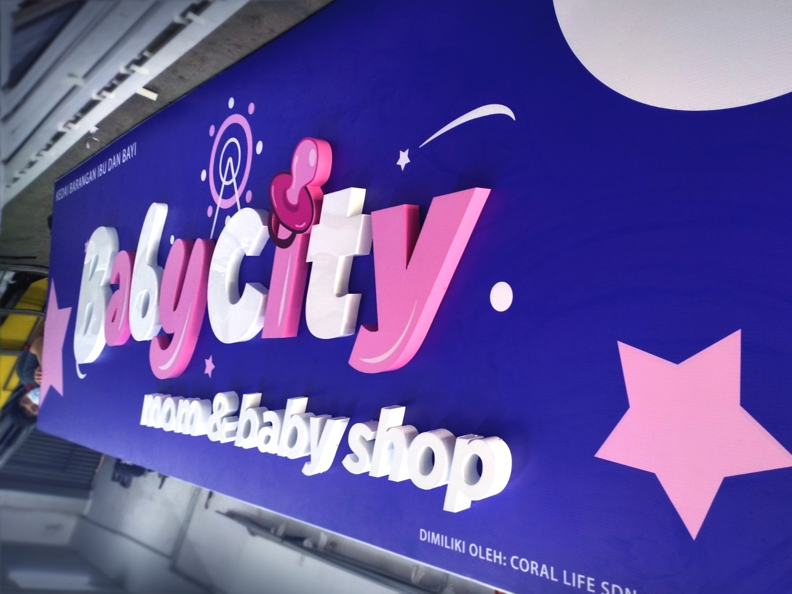 INDOOR 3D BOX UP SIGNBOARD AT KLANG