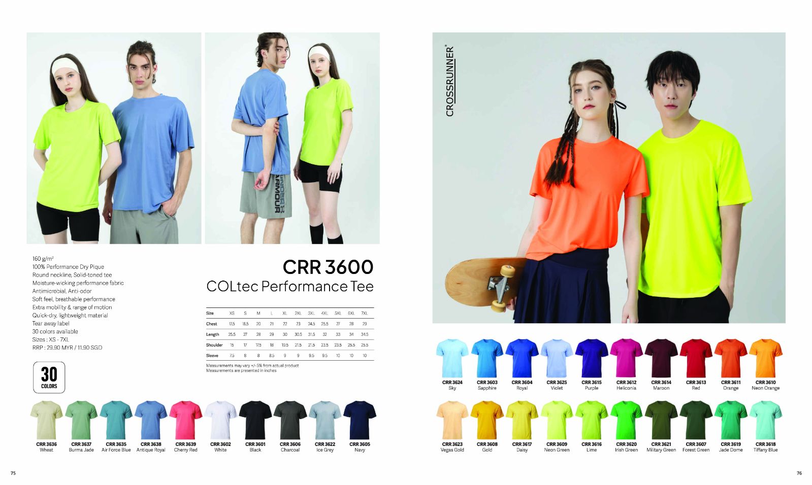 CRR 3600 - COLTEC PERFORMANCE TEE
