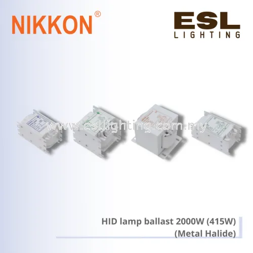 NIKKON HID lamp ballast 2000W (415V) (Metal Halide) 