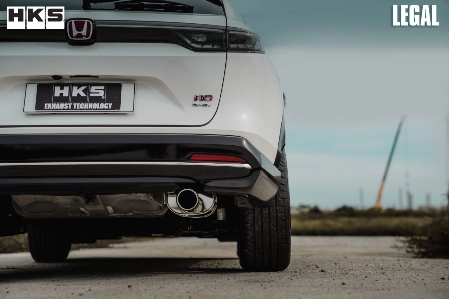 HKS LEGAL HONDA HR-V e:HEV CARBON TAIL