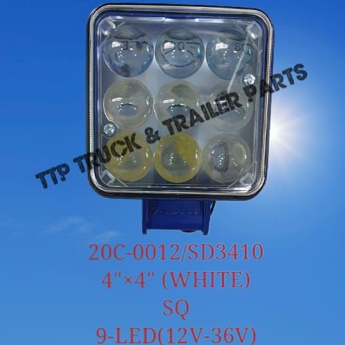 LED FOG LAMP *SQ+4+9-BULB (EX-LIGHT) WHITE