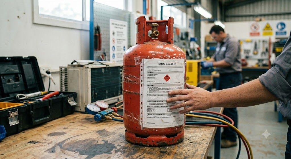 R290 cylinder SDS